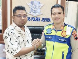 771 Kecelakaan, Kasatlantas Jepara dan SMSI Sepakat Gencarkan Edukasi Keselamatan Berkendara