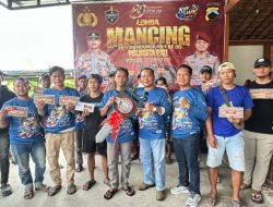 Hari Bhayangkara ke-80, Polresta Pati Ajak Warga Mancing Bareng Lewat GWK Fishing