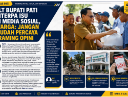 Plt Bupati Pati Diterpa Isu di Media Sosial, Warga: Jangan Mudah Percaya Framing Opini