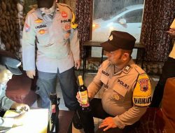 Polisi Sita 25 Botol Miras dalam Operasi Pekat II Candi 2026 di Pasar Yaik Pati