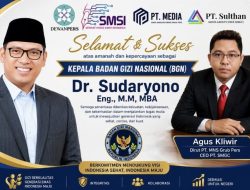 Kepala BGN Berganti, Agus Kliwir Berharap Sudaryono Bawa Energi Baru