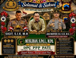 Muslihan Sambut Kapolresta Baru, Sinergitas dan Guyub Rukun untuk Pati