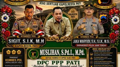 Muslihan Sambut Kapolresta Baru, Sinergitas dan Guyub Rukun untuk Pati