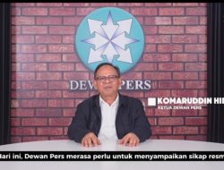 Dewan Pers Keluarkan Pernyataan Sikap, Tegaskan Pentingnya Menghormati Profesi Wartawan