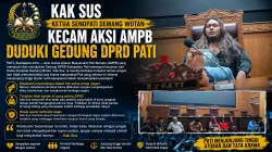 ‎Kak Sus Ketua Senopati Demang Wotan kecam Aksi AMPB Duduki Gedung DPRD Pati