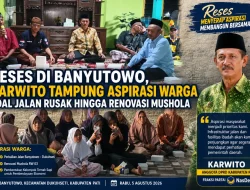 Reses di Banyutowo, Karwito Tampung Aspirasi Warga Soal Jalan Rusak hingga Renovasi Mushola