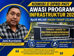 Komisi C DPRD Pati Awasi Program Infrastruktur 2026, Rp26 Miliar Masih Tahap Lelang