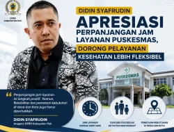 ‎Didin Syafrudin Apresiasi Perpanjangan Jam Layanan Puskesmas, Dorong Pelayanan Kesehatan Lebih Fleksibel