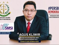Kecam Dugaan Larangan Wartawan di Kejari Pati, SMSI Desak Kejagung, JAM Intel dan Kejati Jateng Lakukan Evaluasi