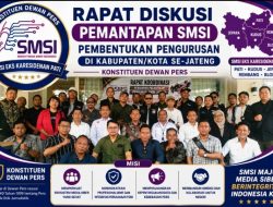 SMSI Jateng Matangkan Kepengurusan Kabupaten/Kota, Agus Kliwir : Organisasi Harus Solid