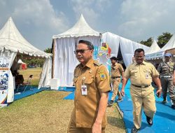Plt Bupati Soroti Kebersihan di Kawasan Pekan Kreasi 