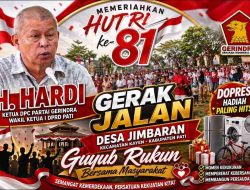 H. Hardi Ramaikan HUT RI ke-81, Dorprize Bikin Warga Makin Antusias