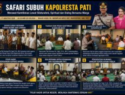 Safari Subuh di Hari Kemerdekaan, Kapolresta Pati Tunjukkan Polri Dekat Rakyat