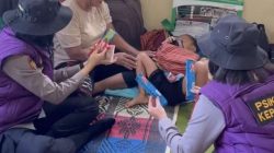 Dua Hari Menemani Warga Manggarai Barat, Tim Trauma Healing Polda Jateng Bantu Pulihkan Kekuatan Psikologis Warga Terdampar Gempa