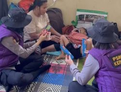 Dua Hari Menemani Warga Manggarai Barat, Tim Trauma Healing Polda Jateng Bantu Pulihkan Kekuatan Psikologis Warga Terdampar Gempa