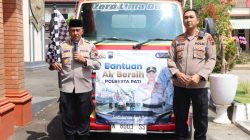 Polresta Pati Salurkan 44 Ribu Liter Air Bersih untuk Warga Terdampak Kekeringan