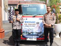 Polresta Pati Salurkan 44 Ribu Liter Air Bersih untuk Warga Terdampak Kekeringan