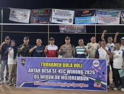 ‎Kastomo Buka Turnamen Bola Voli Antar Desa Se-Kecamatan Winong, Tekankan Sportivitas dan Persahabatan