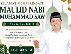 Kastomo DPRD Pati Ajak Umat Teladani Akhlak Nabi Muhammad SAW di Momentum Maulid 1448 H