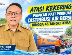 Atasi Kekeringan, Pemkab Pati Perkuat Distribusi Air Bersih hingga 48 Tangki Sehari