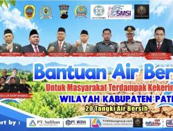 20 Tangki Air Bersih Meluncur, SMSI dan Sedulur Sikep Nyawiji Bergerak Bantu Warga