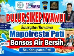 20 Tangki Air Bersih Siap Disalurkan, Dulur Sikep Nyawiji, SMSI dan Mapolresta Pati Bergerak Bantu Warga Kekeringan
